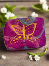 Load image into Gallery viewer, Needle Felted Goat Milk Soap