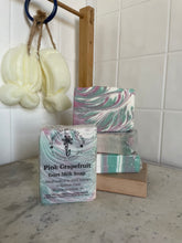 Load image into Gallery viewer, Pink Grapefruit Goat Milk Soap
