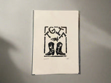 Load image into Gallery viewer, Print from Handmade Stamp