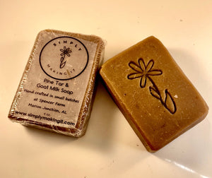Pine Tar & Goat Milk - Soap