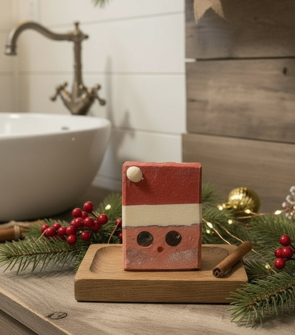 Peppermint Santa Goat Milk Soap