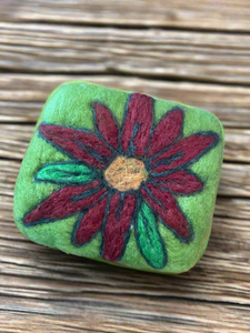 Needle Felted Goat Milk Soap