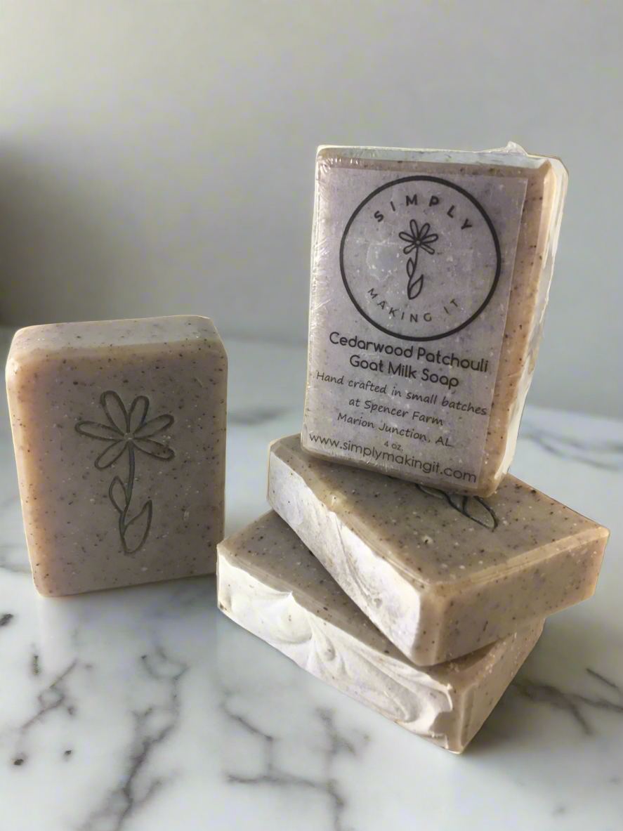 Cedarwood & Patchouli - Soap