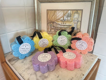 Load image into Gallery viewer, Goat Milk Soap Infused Daisy Body Sponge
