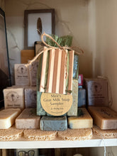 Load image into Gallery viewer, Men’s Soap Sampler &amp; Drying Tray- Soap Set
