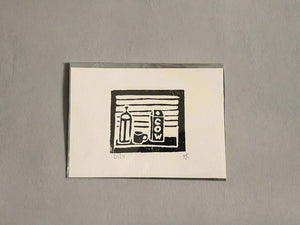 Print from Handmade Stamp