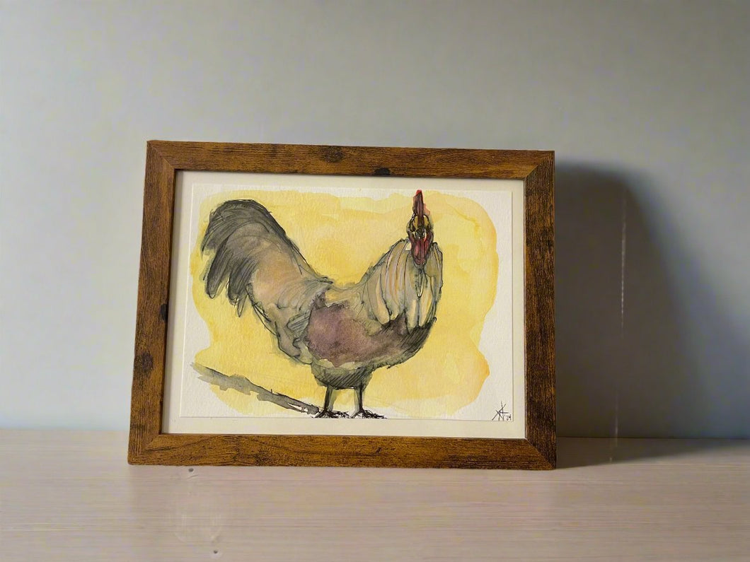 Framed Original Watercolor Paintings