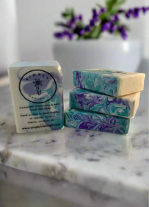 Lavender, Rosemary, & Mint Goat Milk Soap