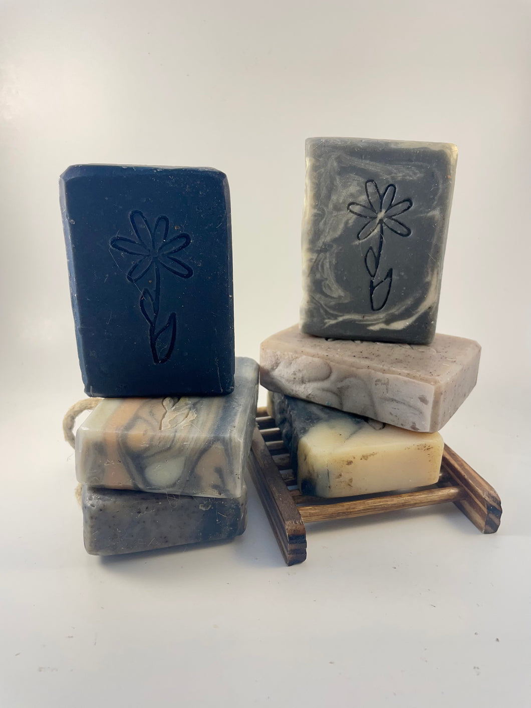 Men’s Soap Sampler & Drying Tray- Soap Set