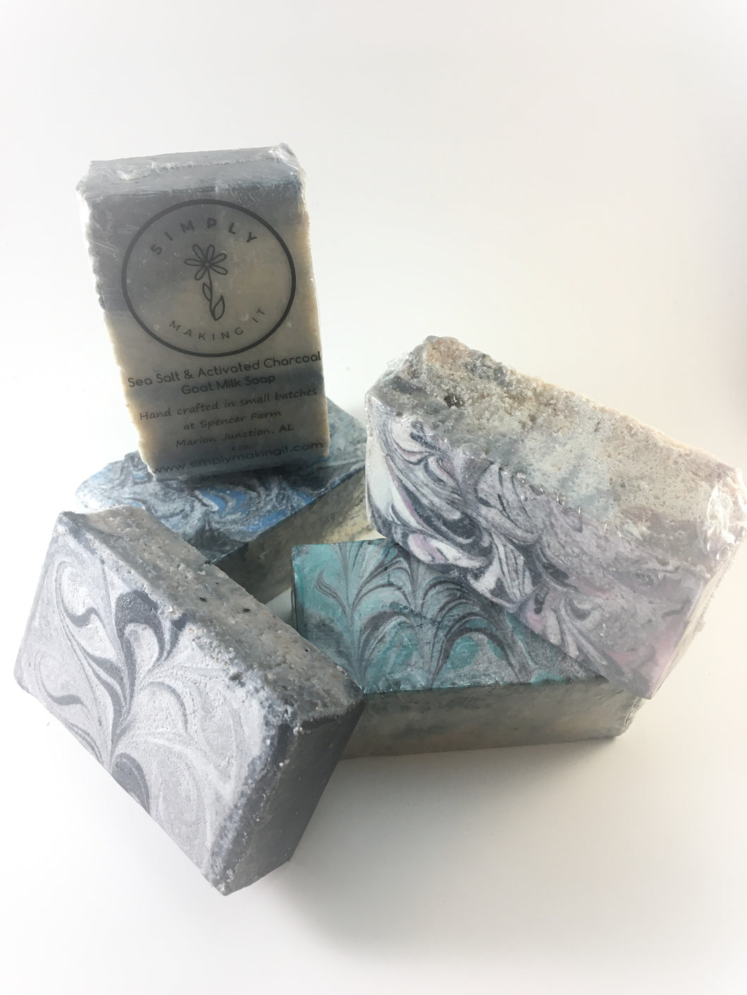 Sea Salt & Activated Charcoal - Soap