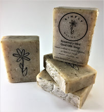 Load image into Gallery viewer, Rosemary Mint Goat Milk Soap
